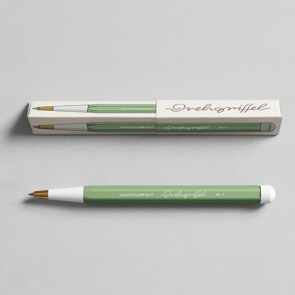 Leuchtturnm1917 The Drehgriffel Nr. 1 Gel, Sage (Black ink)